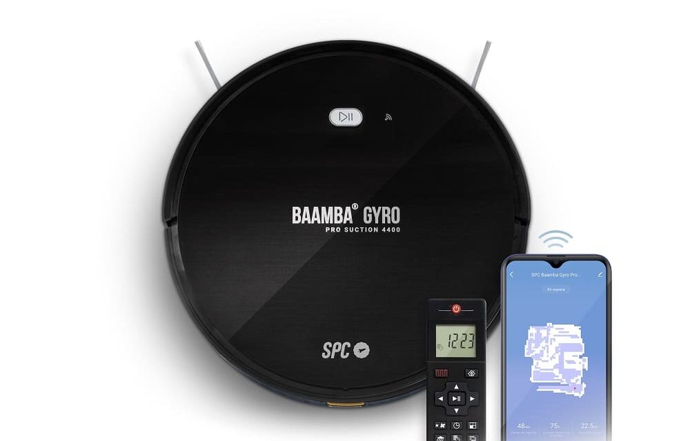 Baamba Gyro Pro Suction 4400, el nuevo robot aspirador 4 en 1 de SPC con  gran potencia de succión y batería de 5200mAh - Fanáticos del Hardware