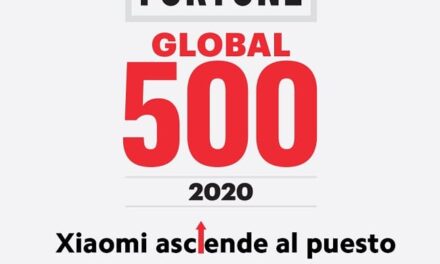 Xiaomi ocupa la posición 422 en la lista Fortune Global 500 de 2020
