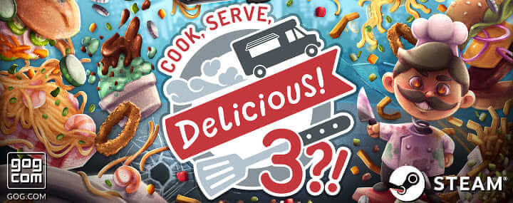 'Cook, Serve, Delicious! 3?!' se lanzará en octubre para PC, PS4, Switch y Xbox One