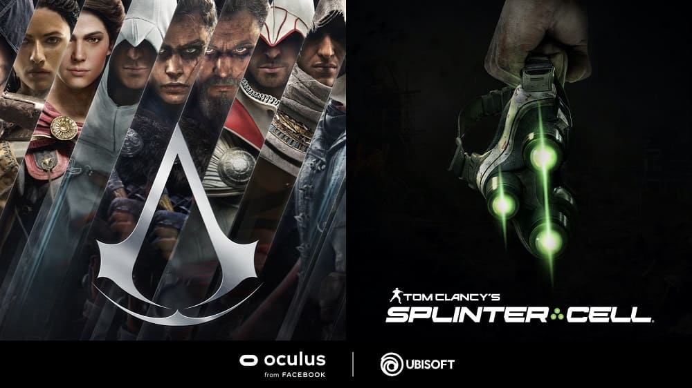 Ubisoft anuncia nuevos juegos de Assassin's Creed y Tom Clancy's Splinter Cell en RV en colaboración con Oculus