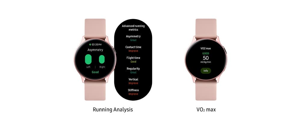 Galaxy Watch Active2 recibe nuevas actualizaciones de software para poder llevar una vida más saludable