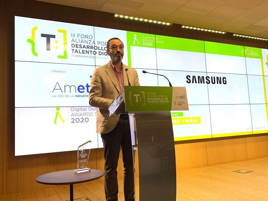 Samsung DesArrolladoras, proyecto premiado en los Digital Skill Awards Spain 2020