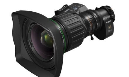 Canon fortalece su gama de objetivos 4K para broadcast con el CJ20ex5B, un objetivo zoom BCTV de concepto híbrido flexible