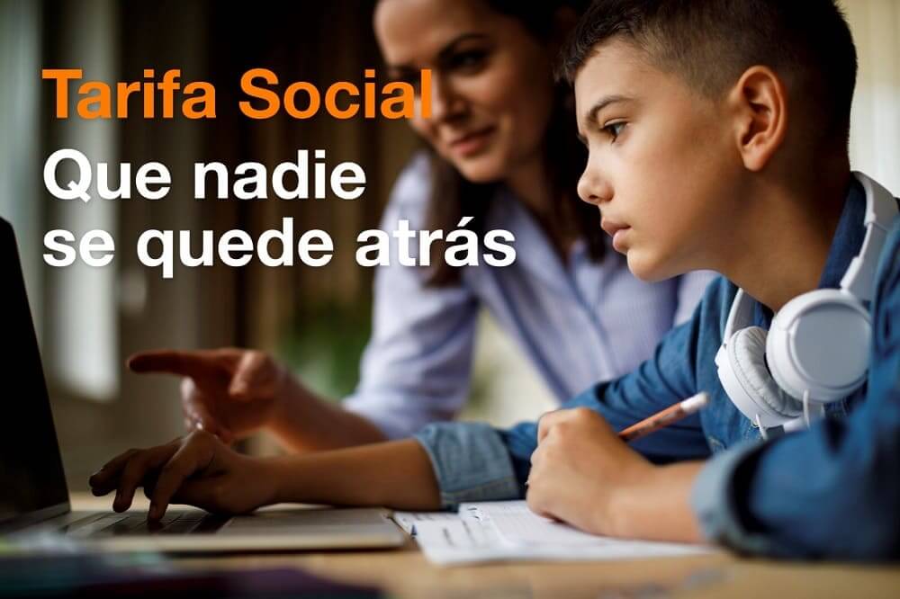 Orange ayuda a reducir la brecha digital con la primera tarifa del mercado adaptada a las necesidades de los hogares más vulnerables