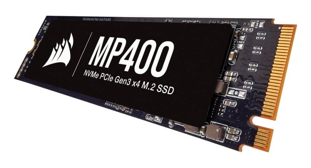 CORSAIR lanza el MP400, una nueva SSD M.2 NVMe con 3D QLC NAND de alta densidad