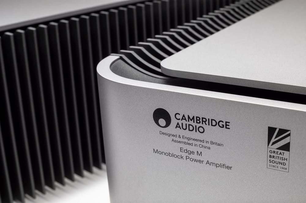 Cambridge Audio presenta su nuevo amplificador de potencia Edge M: el “Gran Sonido Británico” en un pack doble