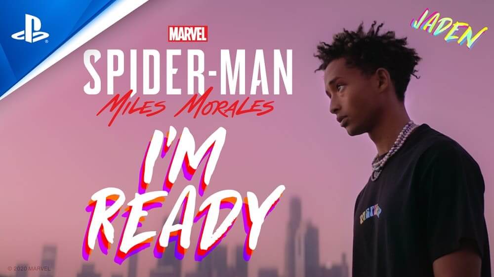 Marvel's Spider-Man: Miles Morales y el cantante Jaden Smith presentan el videoclip oficial de I'm Ready