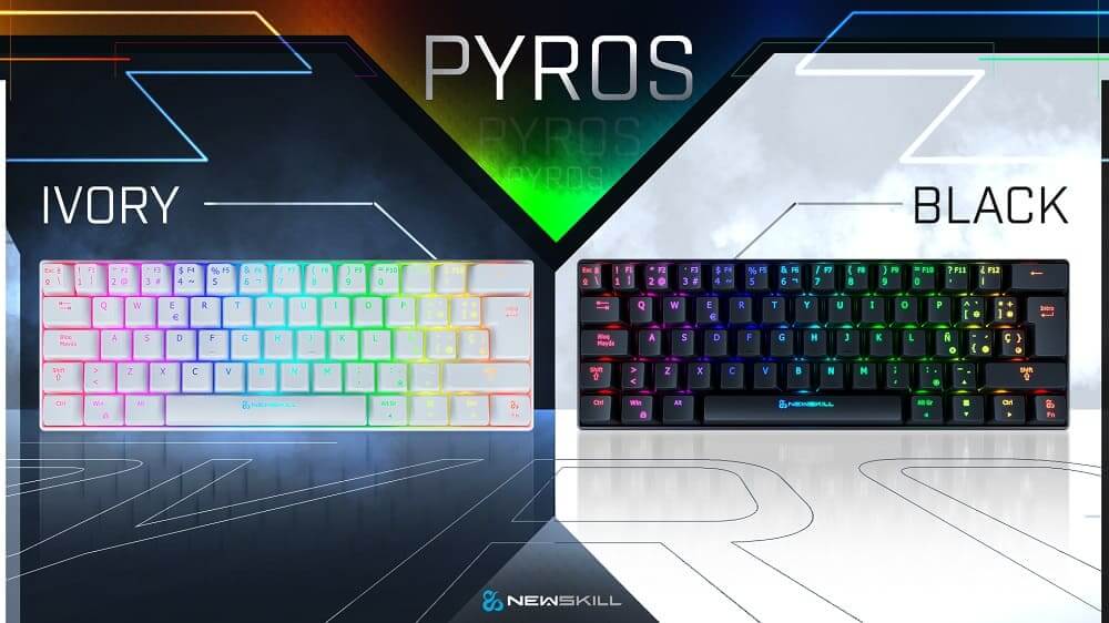 Newskill irrumpe en el mercado de los teclados 60% y sorprende con Pyros, su primer teclado Wireless