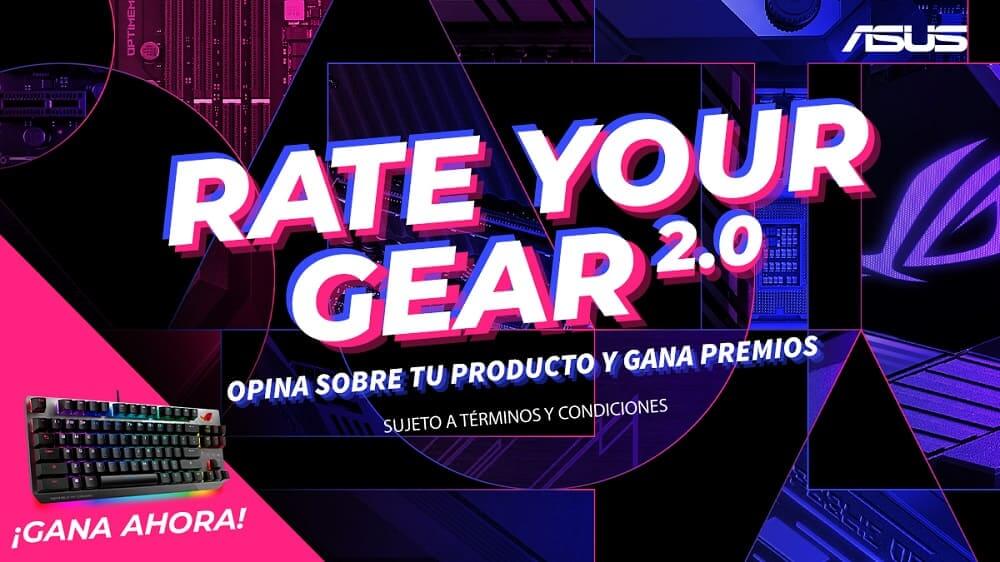 ASUS lanza la segunda edición de su campaña mundial Rate Your Gear