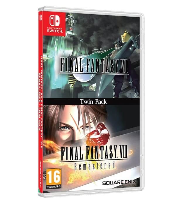 Final Fantasy VII y Final Fantasy VIII Remastered ya a la venta en un conjunto doble para Switch