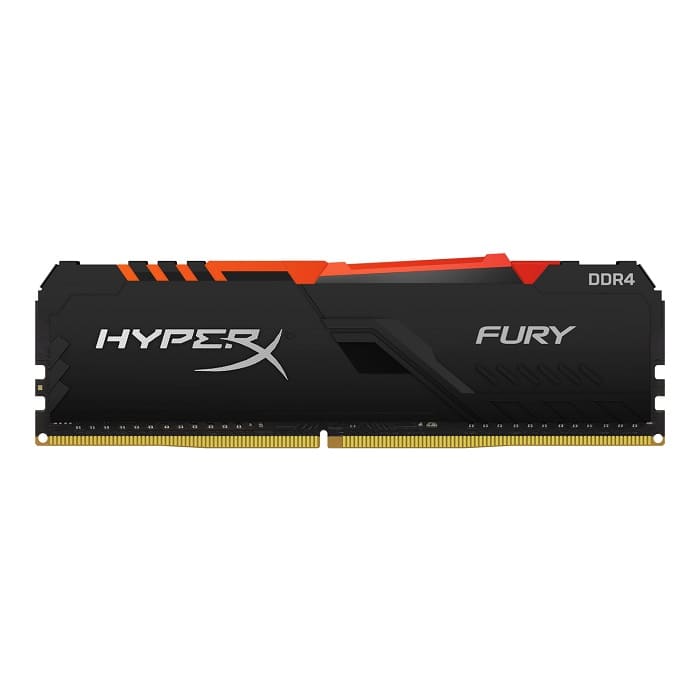 HyperX anuncia adiciones de SKU de memoria FURY DDR4 RGB
