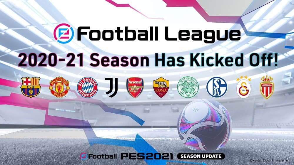 Comienza la temporada 2020/21 de eFootball.League de Konami