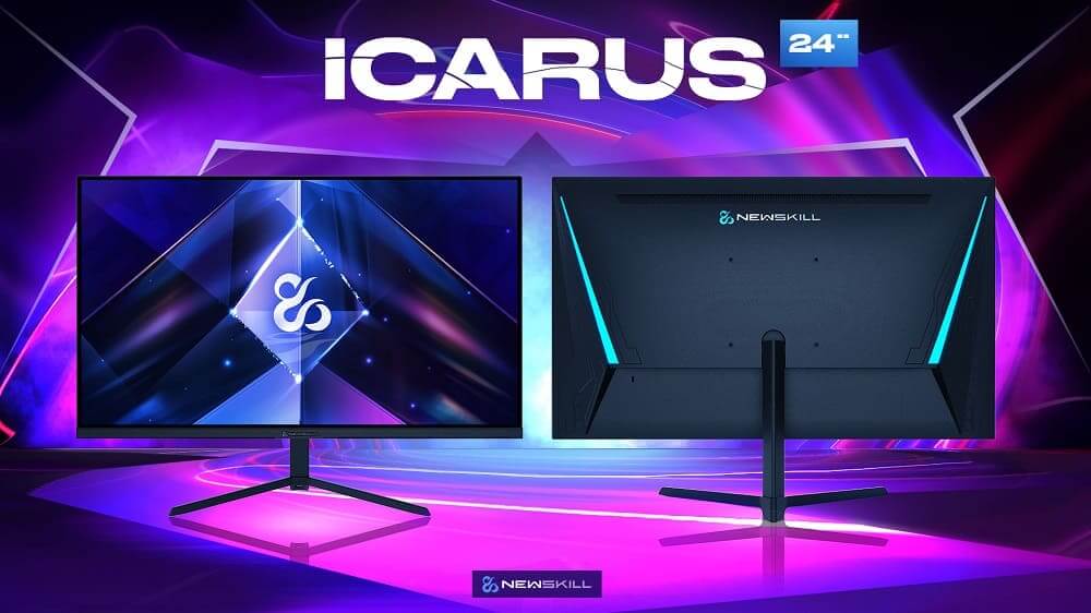 Newskill presenta su nuevo monitor Icarus 24” un diseño minimalista con panel IPS y 144hz
