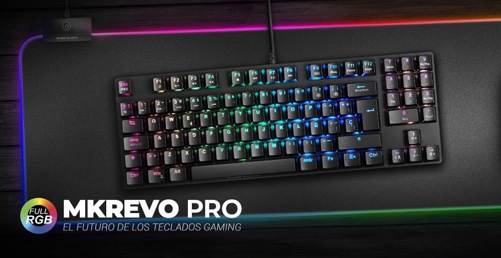 Nuevo teclado gaming MKREVO PRO de Mars Gaming