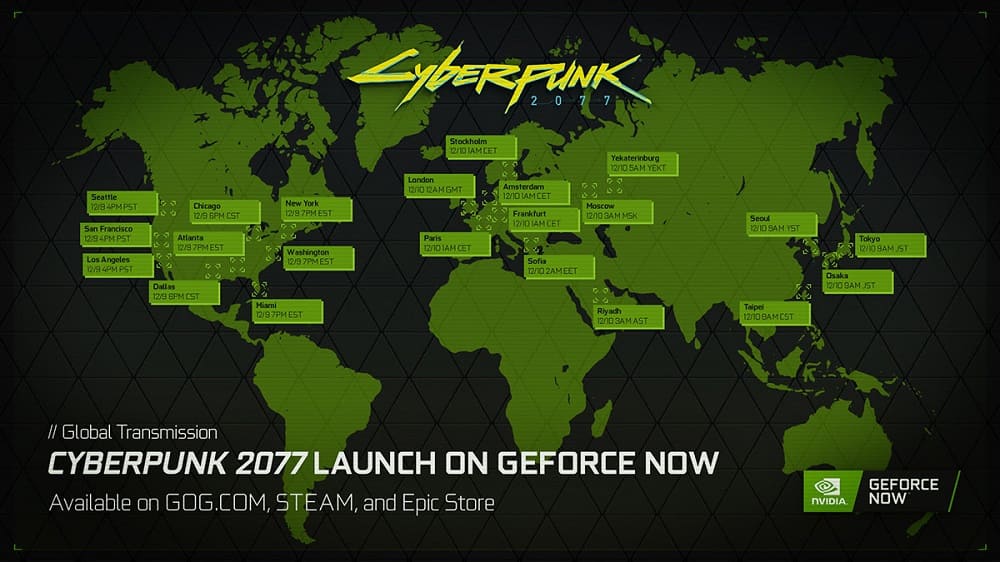 Novedades en GeForce NOW: Cyberpunk 2077 llega con RTX
