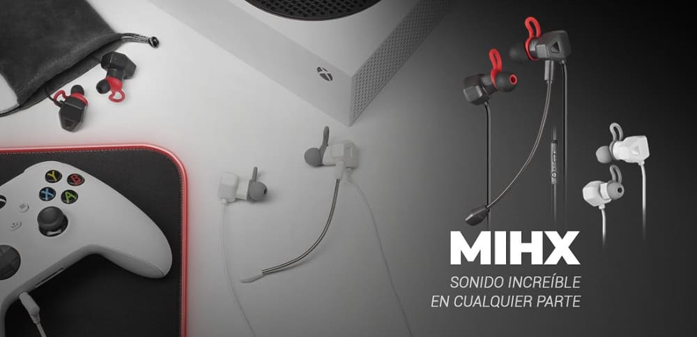 Auriculares in-ear MIHX, sonido increíble en cualquier parte