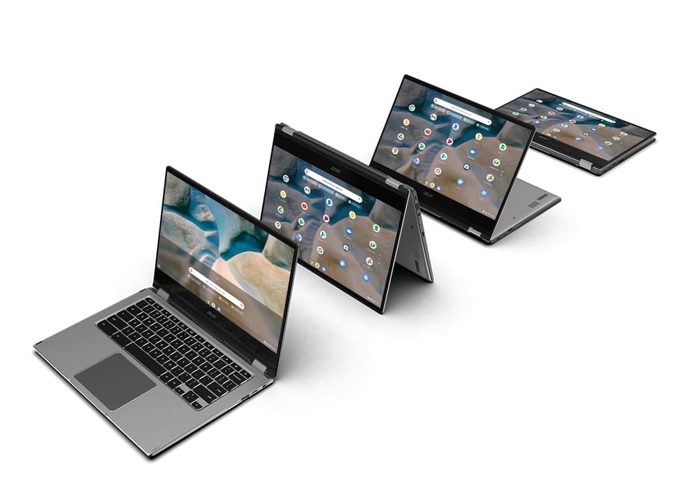 Acer presenta Chromebook Spin 514, su primer Chromebook con procesadores AMD Ryzen y gráficos AMD Radeon
