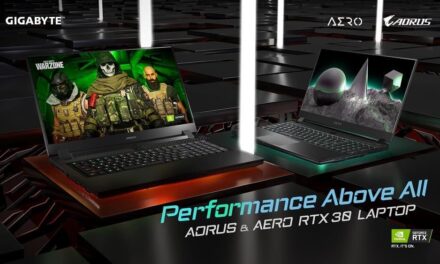 GIGABYTE presenta una nueva línea de portátiles mejorada con las GPU para portátiles NVIDIA GeForce RTX serie 30
