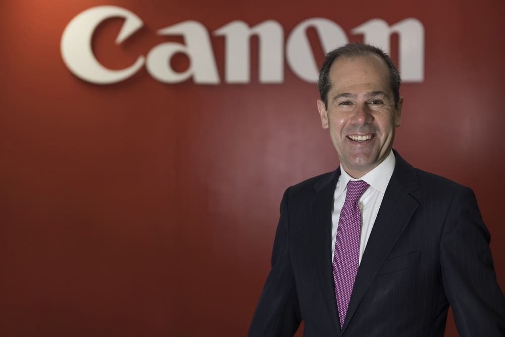 Canon refuerza su liderazgo en tecnología de imagen incorporando a Javier Tabernero como nuevo consejero delegado en España y Portugal