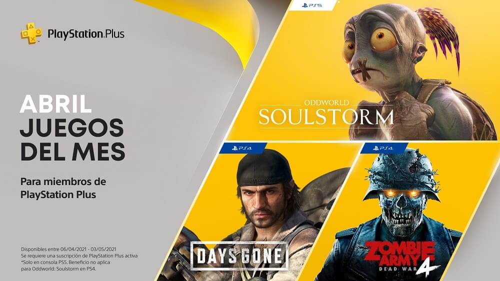 PlayStation Plus presenta entre las novedades del mes de abril un nuevo estreno en primicia para PS5, Oddworld: Soulstorm