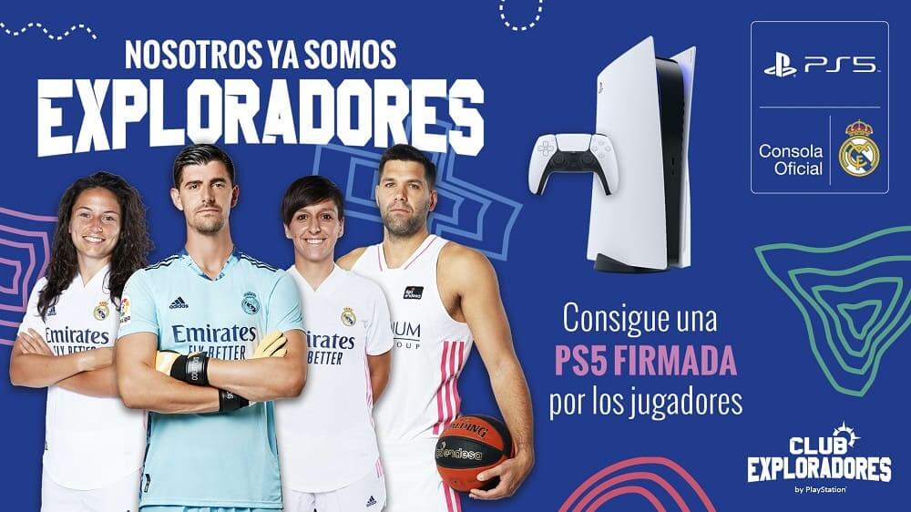 El Real Madrid C. F. se convierte en el fichaje estrella del Club de Exploradores PlayStation