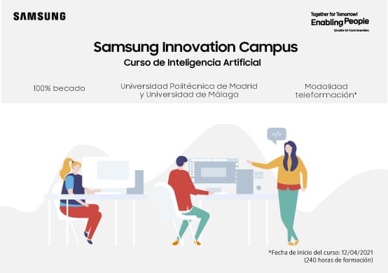 Vuelve Samsung Innovation Campus con una nueva convocatoria de cursos en Inteligencia Artificial