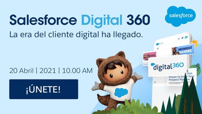 Salesforce muestra toda la capacidad de su plataforma Digital 360