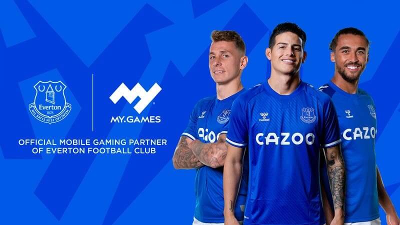 Everton Football Club y MY.GAMES firman un acuerdo estratégico lleno de videojuegos