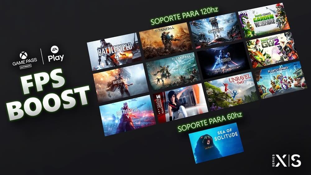 Más de 10 juegos de EA, todos disponibles a través de EA Play con Xbox Game Pass Ultimate, reciben hoy un aumento en los FPS en Xbox Series X|S