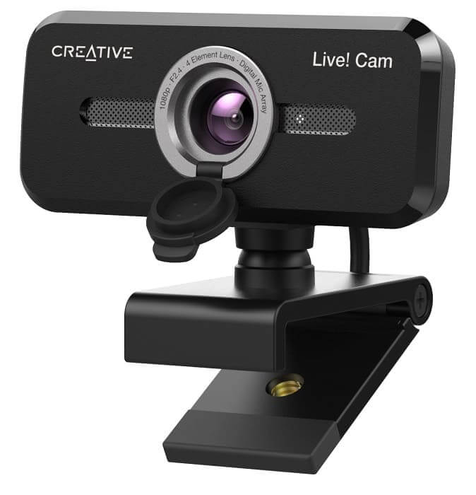 Creative Live! Cam Sync 1080p V2 con sistemas de deteccion de voz y cancelacion de ruido