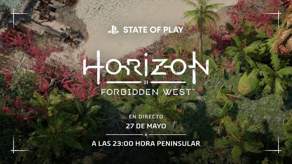 State of Play de Horizon Forbidden West, el próximo jueves 27 de mayo, a las 23:00 hora peninsular