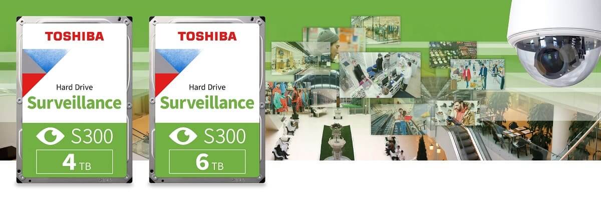 Toshiba refuerza su serie de discos duros para vigilancia