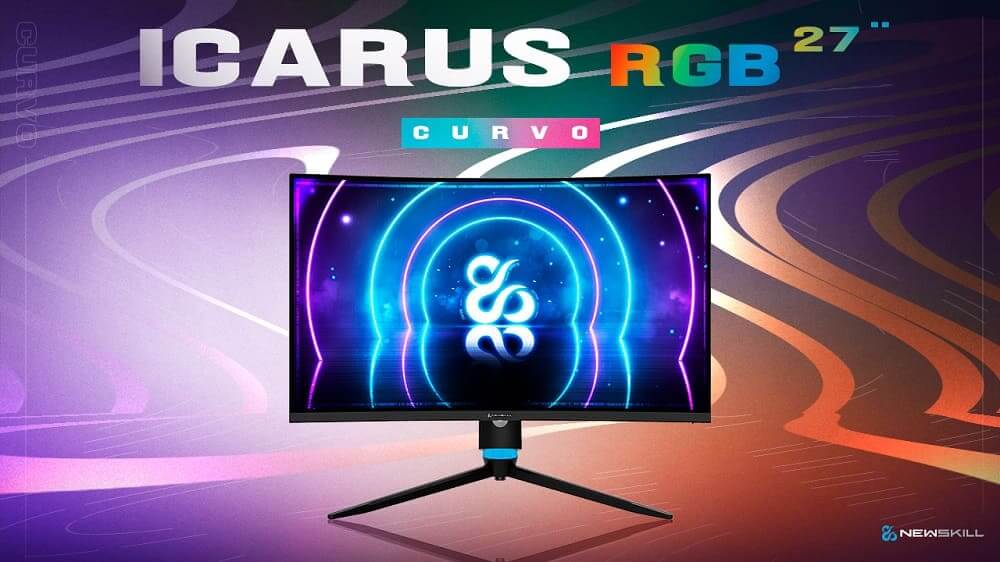 Newskill añade a su Serie de monitores Icarus un nuevo modelo con pantalla curva