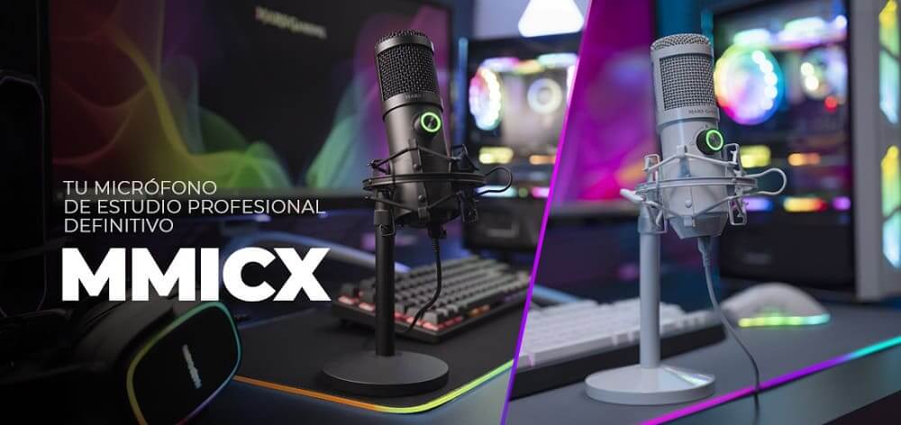 Nuevo micrófono de estudio profesional MMICX de Mars Gaming