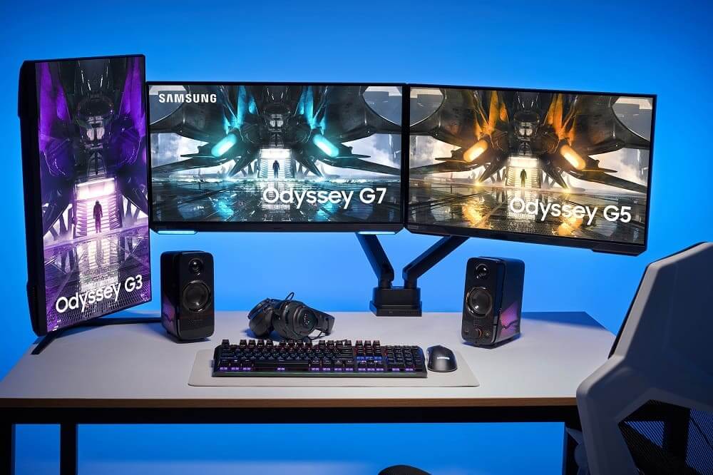 Samsung presenta su gama ampliada de monitores gaming Odyssey de 2021