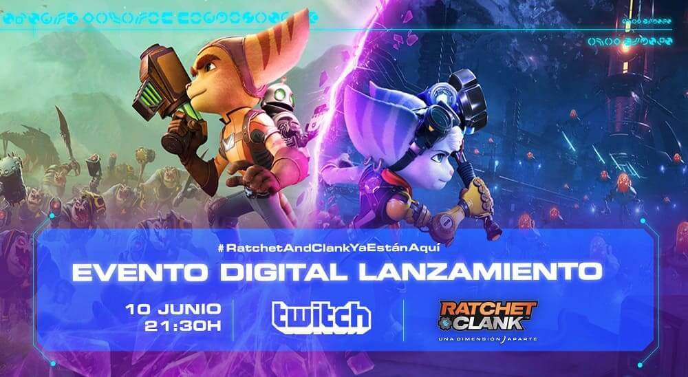 Ya disponible el vídeo "mejores momentos" del evento digital de lanzamiento de Ratchet & Clank: Una Dimensión Aparte