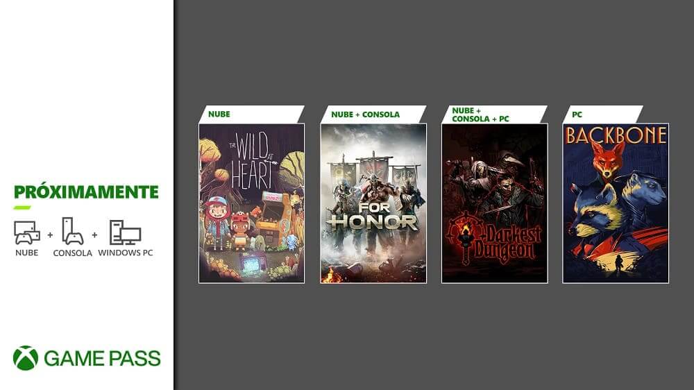 Próximamente en Xbox Game Pass: Backbone, For Honor, Darkest Dungeon y más
