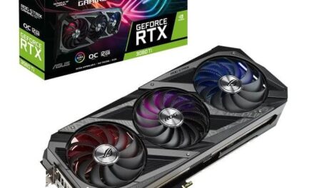 ASUS anuncia nuevas tarjetas gráficas GeForce RTX 3080 Ti y GeForce RTX 3070 Ti