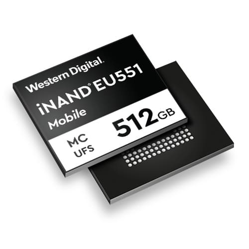 Western Digital presenta iNAND MC EU551, una nueva solución de almacenamiento para Smartphones 5G