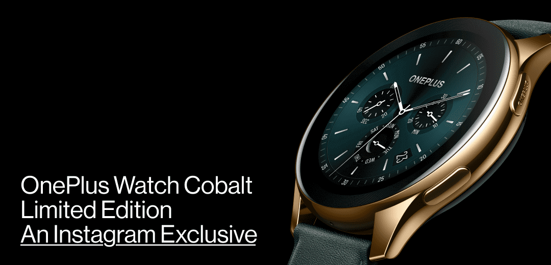 OnePlus Watch Cobalt Limited Edition llega a Europa el 7 de junio