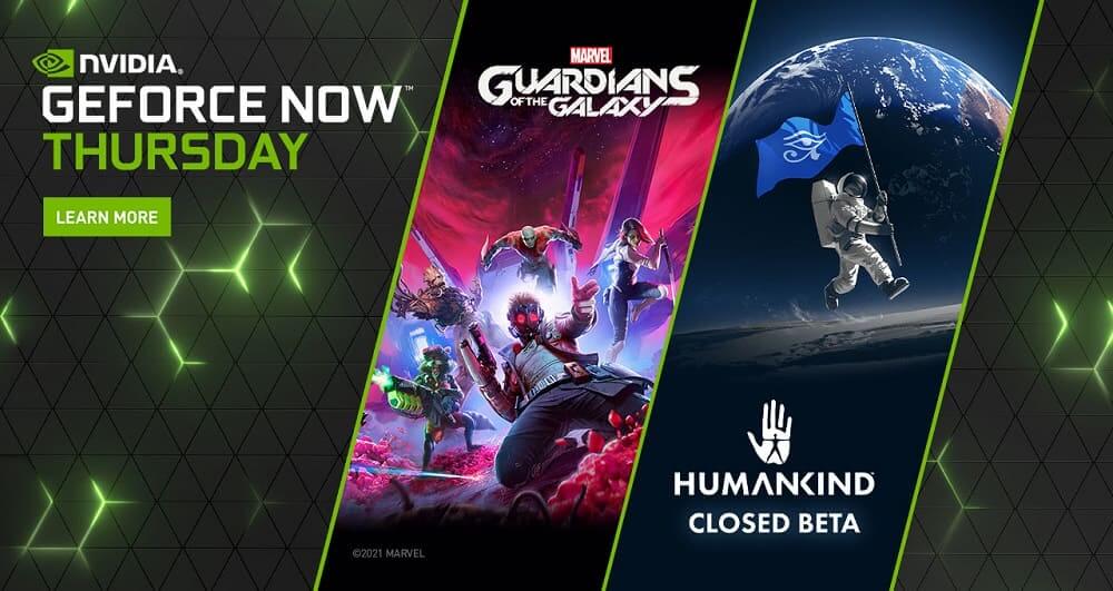 Jueves GFN: Llegan Marvel’s Guardians of the Galaxy, Humankind, una nueva actualización del servicio y 10 juegos más