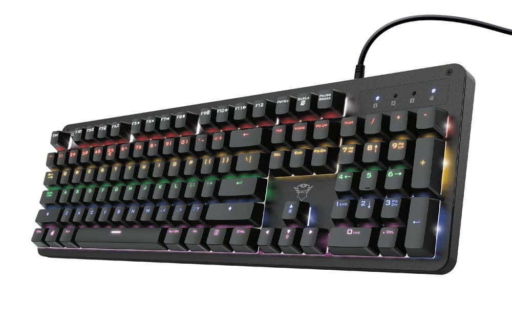 Trust presenta su nuevo teclado gaming mecánico ultrarrápido