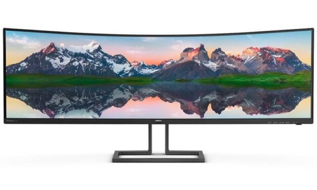 Los monitores Super-Wide alcanzan la excelencia con el nuevo Philips 498P9Z