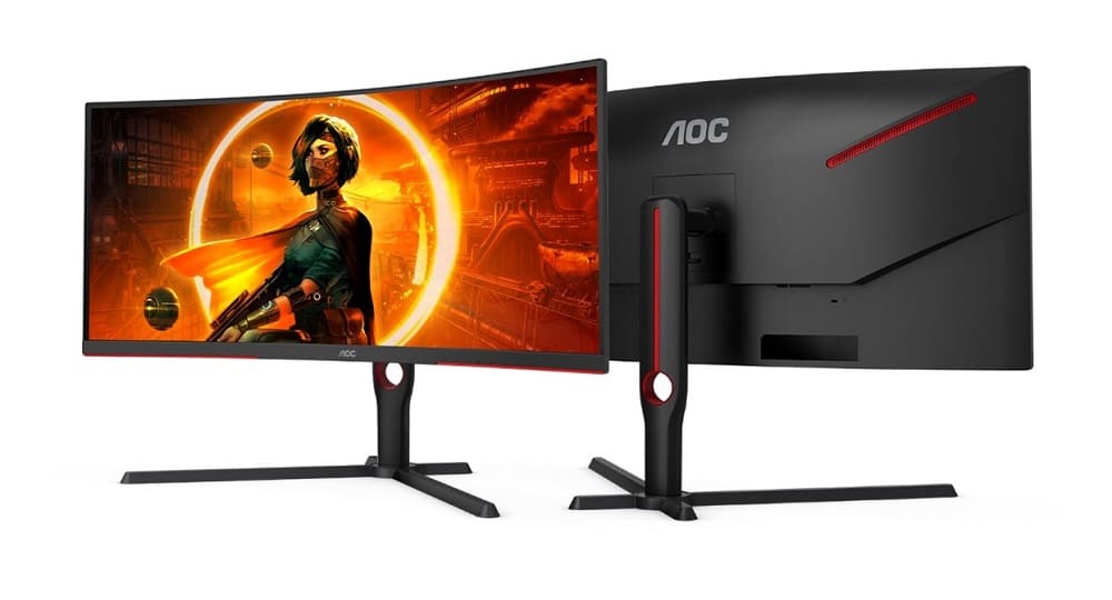 Nuevos monitores "gaming" de la firma AGON by AOC, de 165 Hz y curvatura 1000R