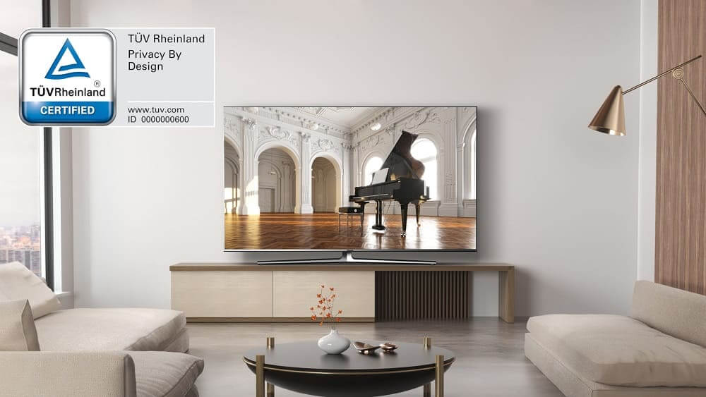 Hisense es el primer fabricante de televisores del mundo en conseguir la certificación TÜV Rheinland Privacy by Design