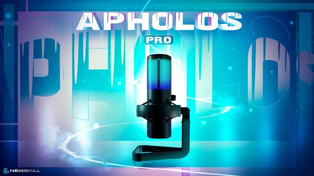 Newskill presenta el micrófono Apholos Pro y el soporte Mic Holder, el combo perfecto para tus streamings