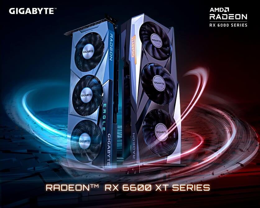 Gigabyte presenta las tarjetas gráficas de la serie AMD Radeon RX 6600 XT