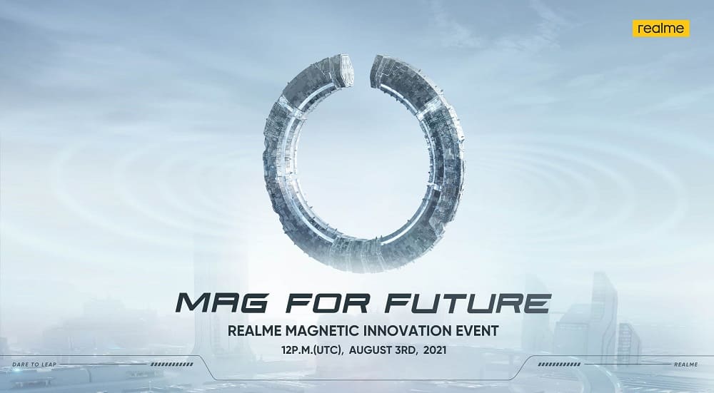 realme presentará MagDart, el primer cargador inalámbrico magnético para Android, el 3 de agosto