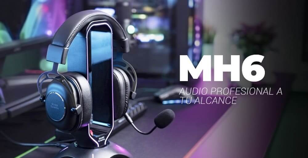 Nuevos auriculares profesionales Mars Gaming MH6