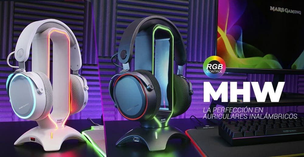 Nuevos auriculares inalámbricos MHW de Mars Gaming